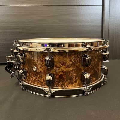 Tama LGM146 6x14" S.L.P. Series G-Maple Snare Drum 2019 - Present - Kona Mappa Burl image 2