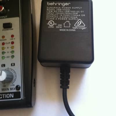 Behringer XENYX 802 Premium 8 Channel Audio Mixer 2 Bus Mixer + Power Supply image 2