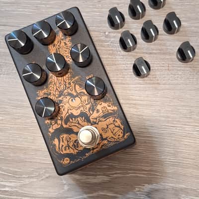 Abominable Electronics Chaotic Evil Ned 2020 - Black / Orange Pedal Board Friendly Version ( Limited Edition ) Bild 7