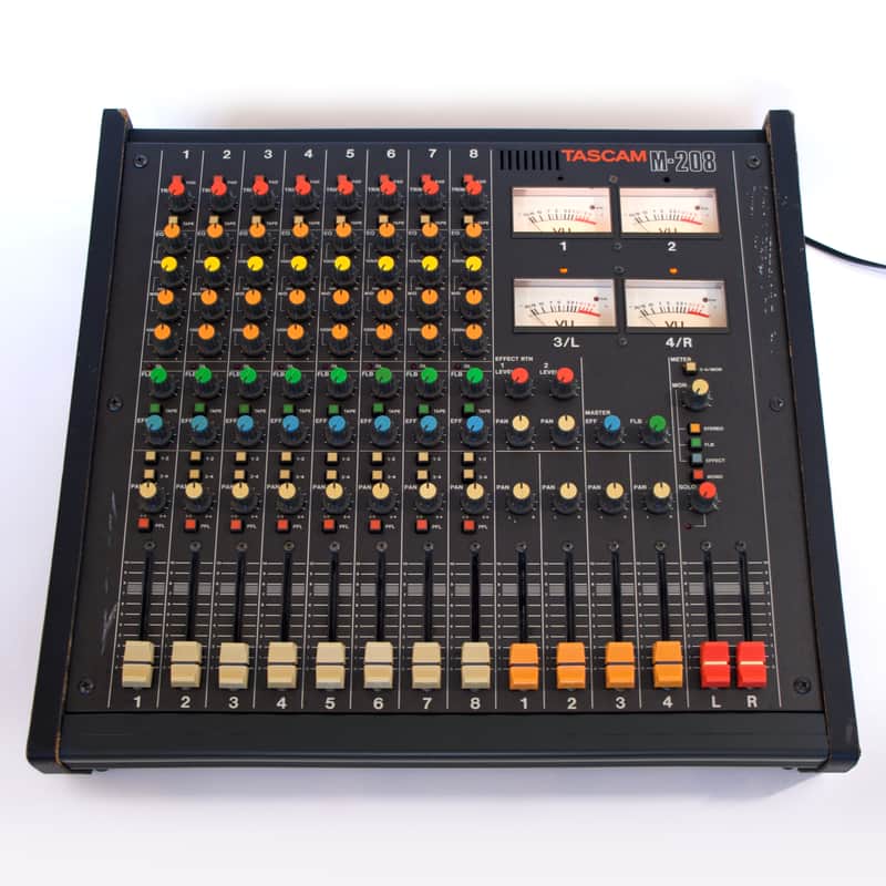 Tascam 「TEAC」 M-208 /// Analog Mixer / S E R V I C E D image 1