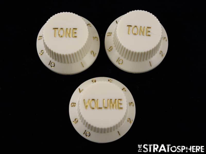 Fender Squier Classic Vibe 50s Strat GUITAR KNOBS 1950s, Stratocaster image 1