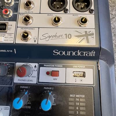 Soundcraft Signature 10 Compact 10-Channel Analog Mixer 2022 image 2