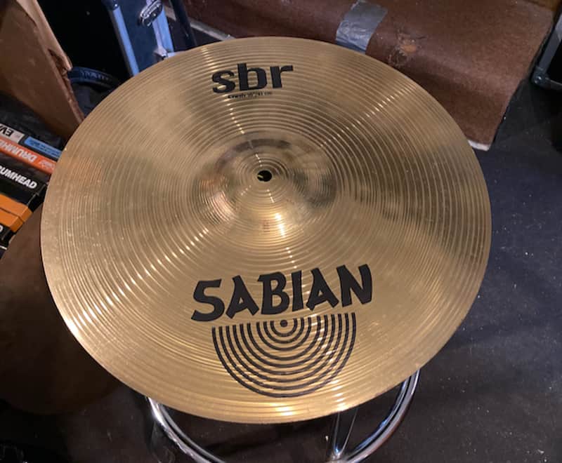 Sabian 16" SBr Crash Cymbal 2010 - Present - Natural image 1