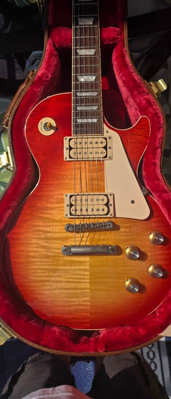 Gibson Les Paul Standard '60s Double Trouble 2025 - Like NEW - Vintage Cherry Sunburst