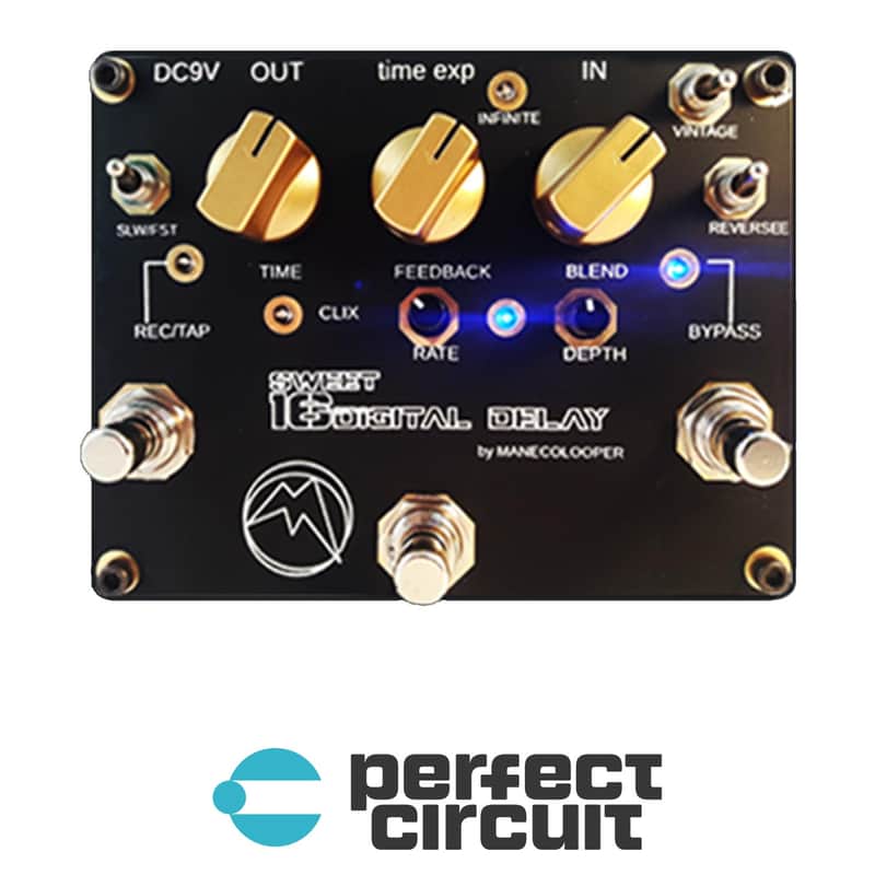 Maneco Labs Sweet 16 Looping Delay Pedal image 1