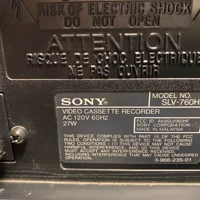 Sony SLV 760 HF VHS Recorder image 3