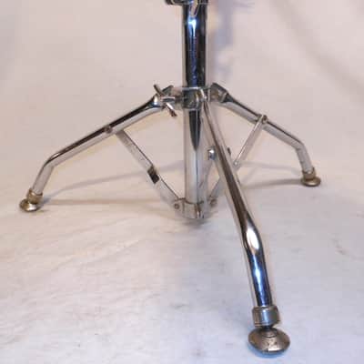 Ludwig Vintage 1976 Atlas Vistalite Swivel Foot Snare Drum Stand image 5