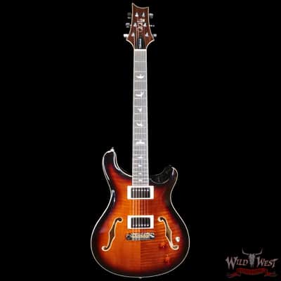 2022 Paul Reed Smith PRS SE Hollowbody II Black Gold Burst F14921 image 2