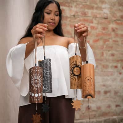 Meinl Sonic Energy Cosmic Bamboo Chime - 432 Hz/Sol (Day) image 13