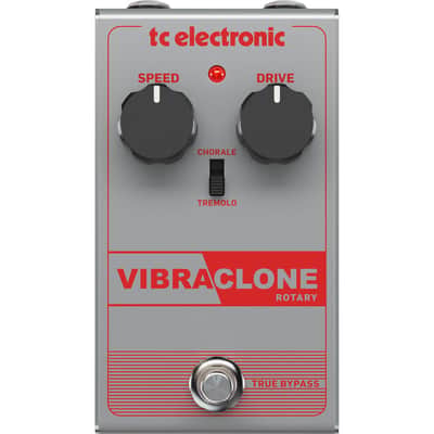 TC Electronic VIBRACLONE Rotating Speaker Emulator Pedal for Electric Guitars image 2