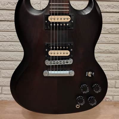 Gibson SGJ 2014 - Chocolate Satin Finish w/ '61 Zebra Humbuckers | Very Good Condition image 3