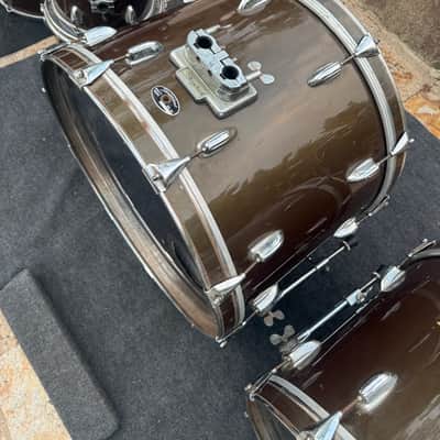 Slingerland 9pc Double Bass Drum Set Kit image 4