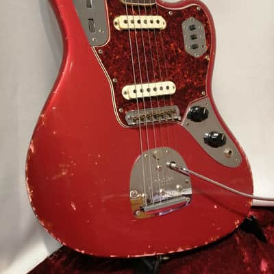 Fender 1966 Jaguar Car Electric Guitar Rare Vintage Model image 6
