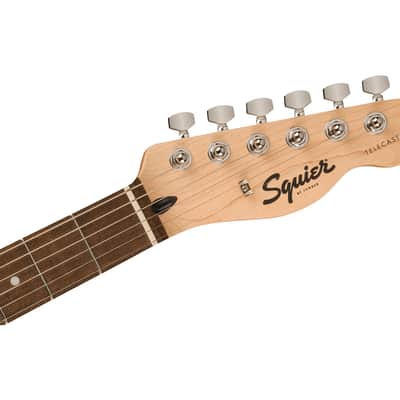 Used Squier Sonic Telecaster Electric Guitar - California Blue w/ Laurel FB image 9