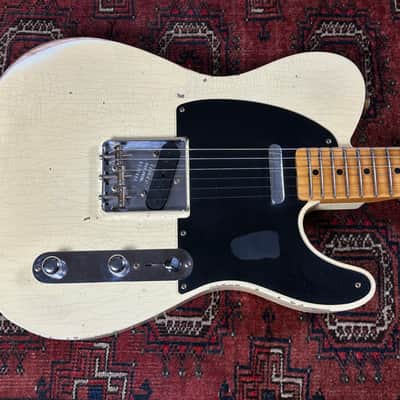 Fender Custom Shop '54 Relic Telecaster 2024 Aged White Blonde image 4