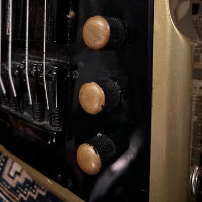 1987 Gibson 20/20 Ned Steinberger Bass - Gold Inca Silver image 22