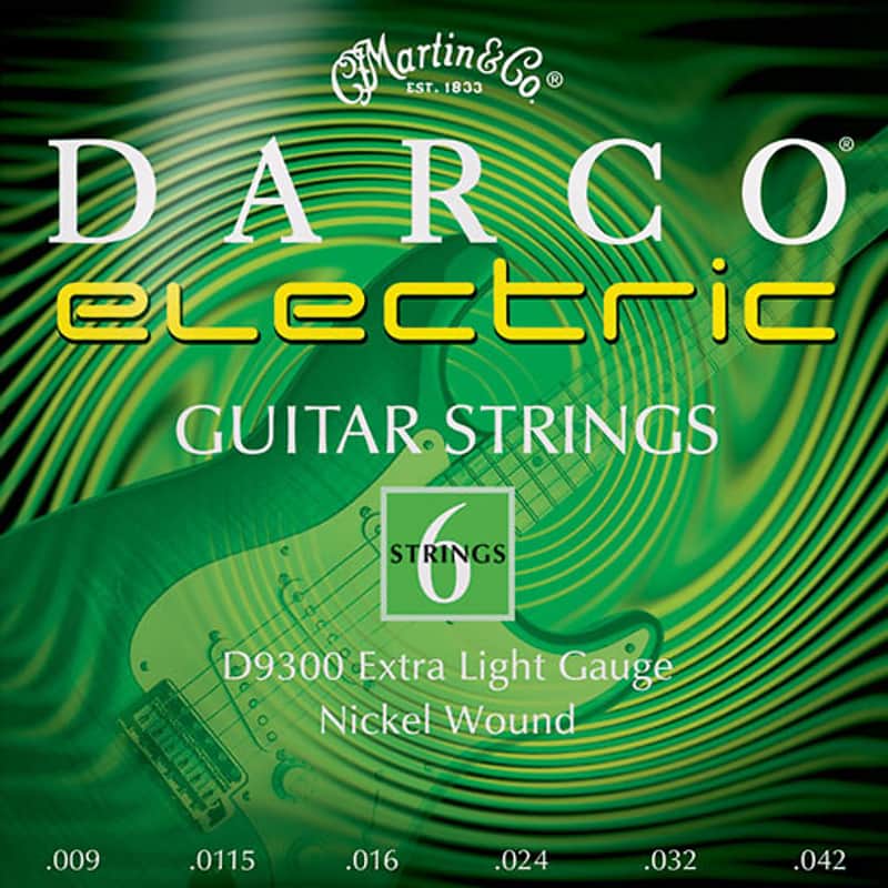 Martin D9300 Darco Electric Strings Extra Light image 1