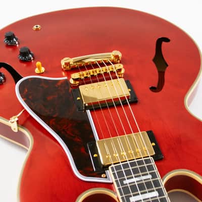 Epiphone 1959 ES-355 Semi-hollowbody Electric Guitar - Cherry Red image 5