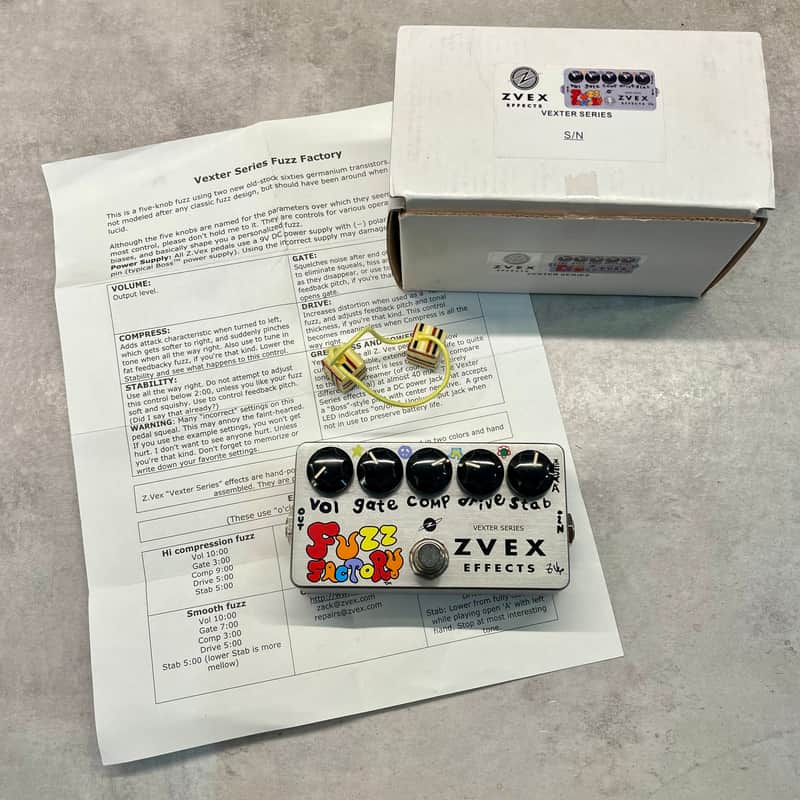 Zvex Fuzz Factory Vexter