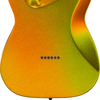 Fender  75th Anniversary American Ultra II Telecaster Ebony Fingerboard Liquid Gold image 2