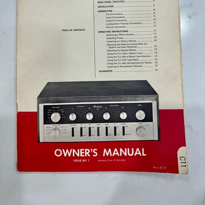 McIntosh C11 1964 - Gold image 12