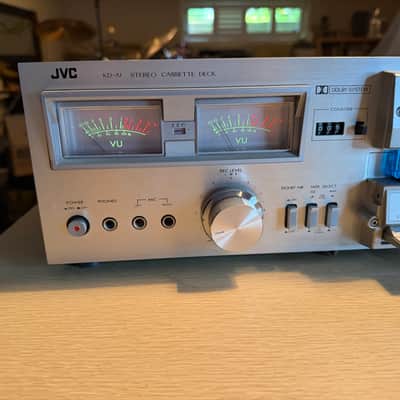 JVC KD-A1 Cassette Deck; New Belts; High Fidelity Beautiful VU Meters Very Rare! image 4