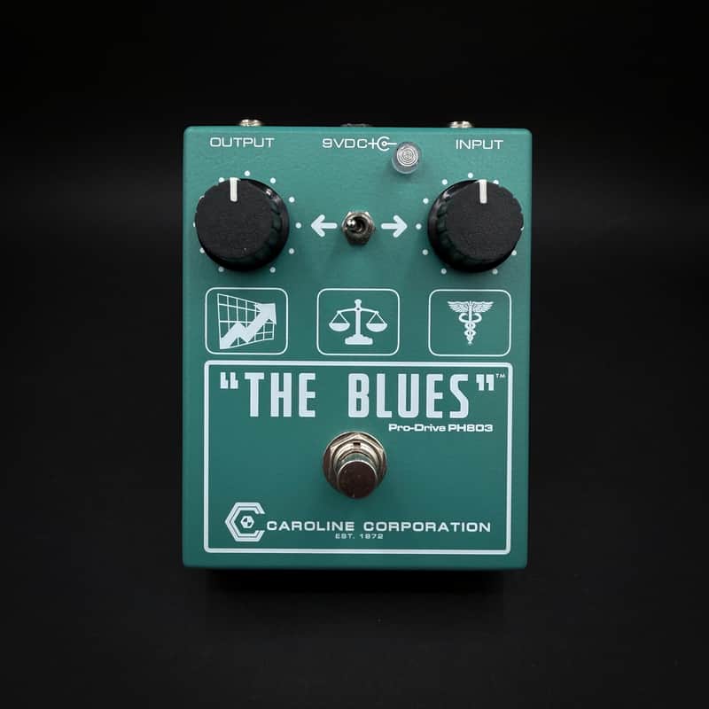 Caroline Guitar Company "The Blues" - Music Villa Exclusive "Pro-Drive PH803" Green image 1