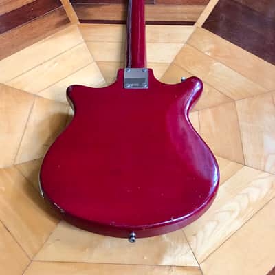 Vintage Crown Electric Guitar Made in Japan w/ Vintage Case image 15