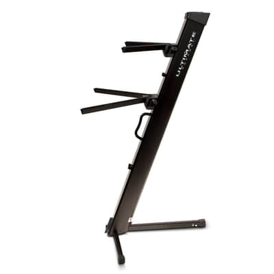 Ultimate Support APEX AX-48 Pro 2-Tier Column Keyboard Stand Black PROAUDIOSTAR image 5