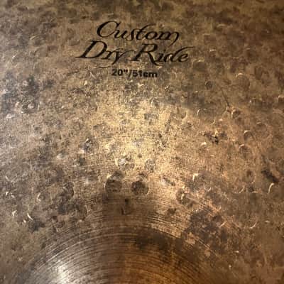Zildjian 20" K Custom Dry Ride Cymbal 1989 - 2019 - Traditional image 3