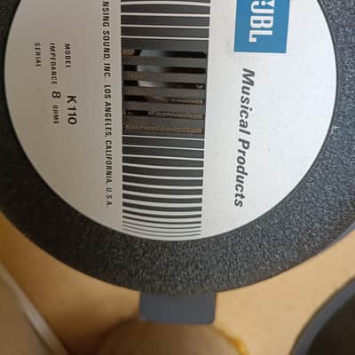 2 x JBL Cabaret 4680 clone Late 70's early 80's - Black image 5