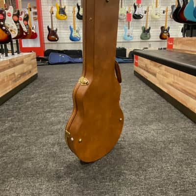 Gibson Les Paul Junior Wood Electric Guitar Hard Case, Brown image 2