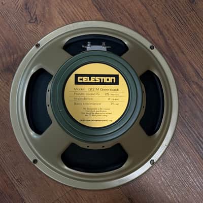 Celestion G12M Greenback 12" 8ohm Speaker image 1