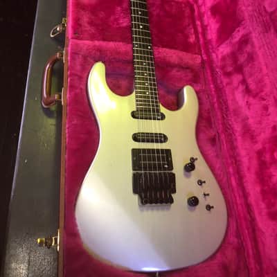 Gibson Showcase - U2 Model - OBL pickups - Floyd Rose - RARE! - 1989 White - See new description! image 3