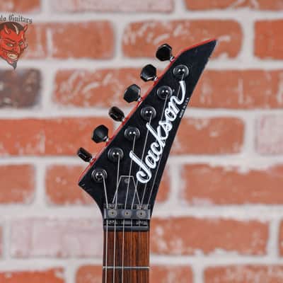 Jackson USA Custom Shop Soloist Student Ferrari Red 1985 w/Hard Shell Case image 9