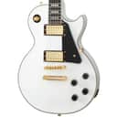 Epiphone Les Paul Custom Electric Guitar in Alpine White