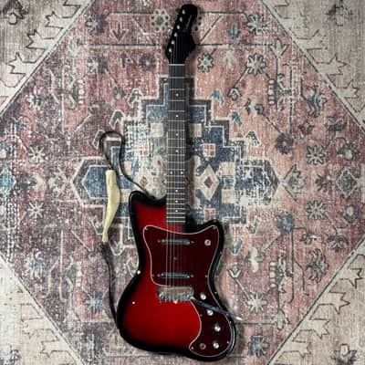 1960s Silvertone 1452 Hornet Vintage Danelectro Made In USA Electric Guitar W/ Strap! image 5