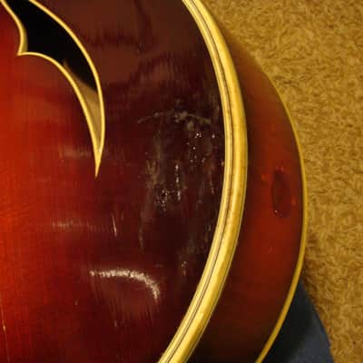 Hofner 464S 1956 Red Sunburst image 10