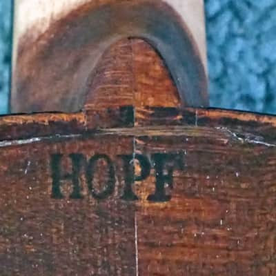 RESTORED ANTIQUE HOPF 4/4 GERMAN TRADE VIOLIN STRADIVARIUS COPY WITH CASE image 4