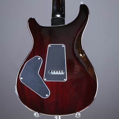 PRS SE Custom 24 Semi-Hollow Piezo Orange Tiger Smokeburst image 7
