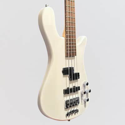 Warwick RockBass Streamer LX 4 String Electric Bass Guitar - White image 2