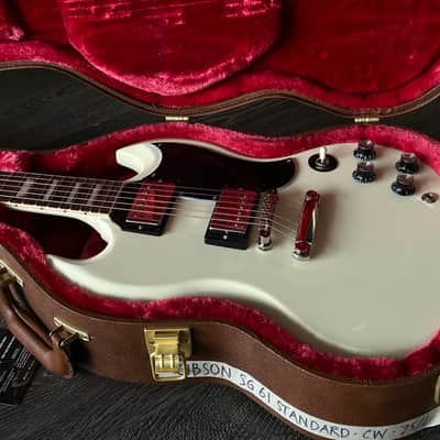 2026 Gibson SG Standard '61 Classic White All Complete image 11
