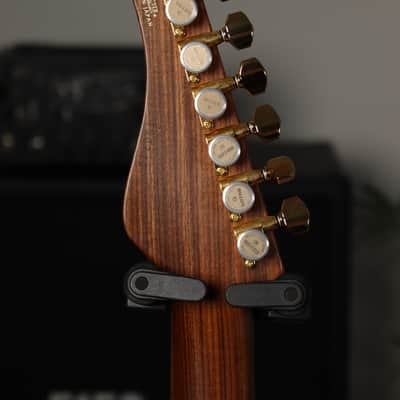 Schecter Japan Custom Shop EX-5B-CTM-VTR Flame Koa Oil Finish HSH MIJ image 3