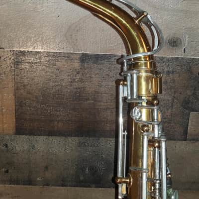 Used Selmer Bundy Eb Alto Saxophone - Yellow Brass With Lacquer Finish image 9