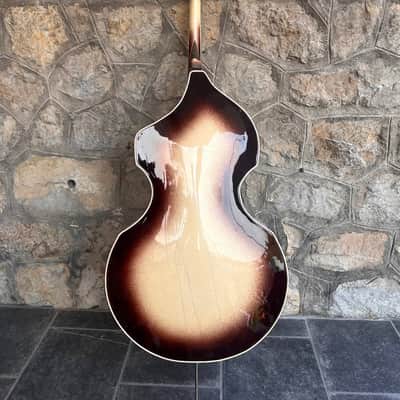 July 1960 Wandre Framez Naika Brownburst Upright Double Bass 3/4 Made in Italy image 21