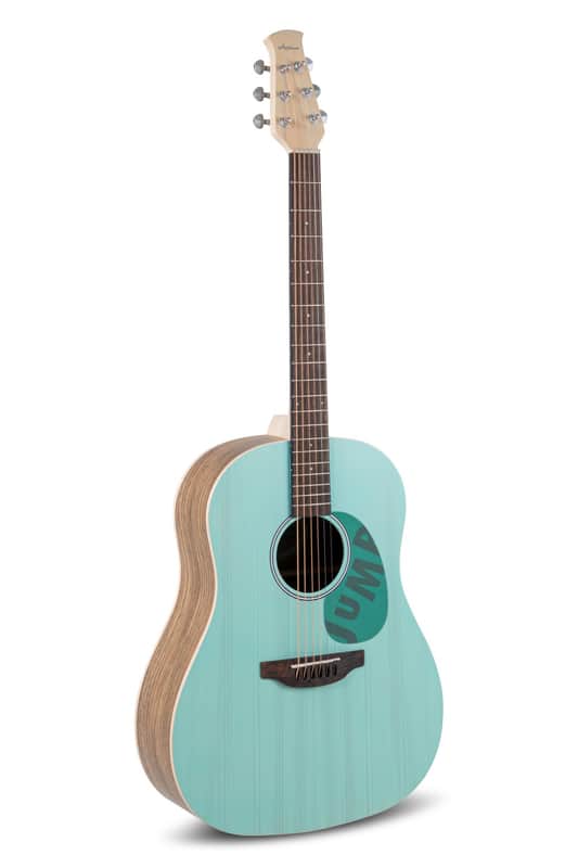 Applause AAS-69-T Applause Jump Series Dreadnought Slope Shoulders Solid European Spruce Top Maple Neck 6-String Acoustic Guitar - Celeste image 1