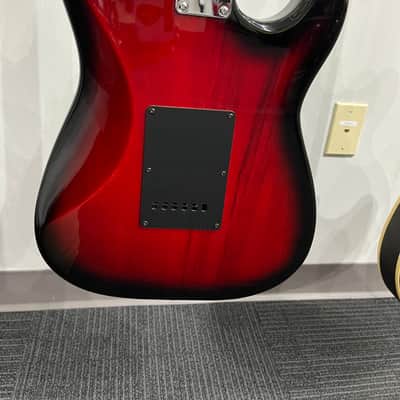Used Squier Stratocaster Standard series left handed w/bag image 4