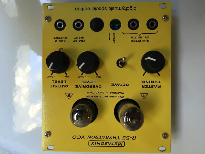 Metasonix R-55 Thyratron VCO Vacuum Tube Oscillator Eurorack Module image 1