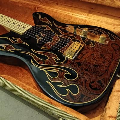 Fender James Burton Telecaster - Red Paisley Flames *Rare 1st Year* image 3