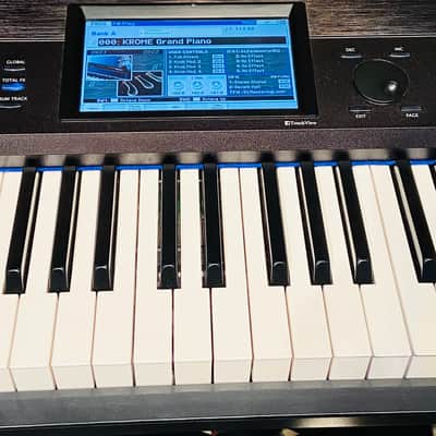 Korg KROME 88-Key Synthesizer Workstation 2010s - Black image 5